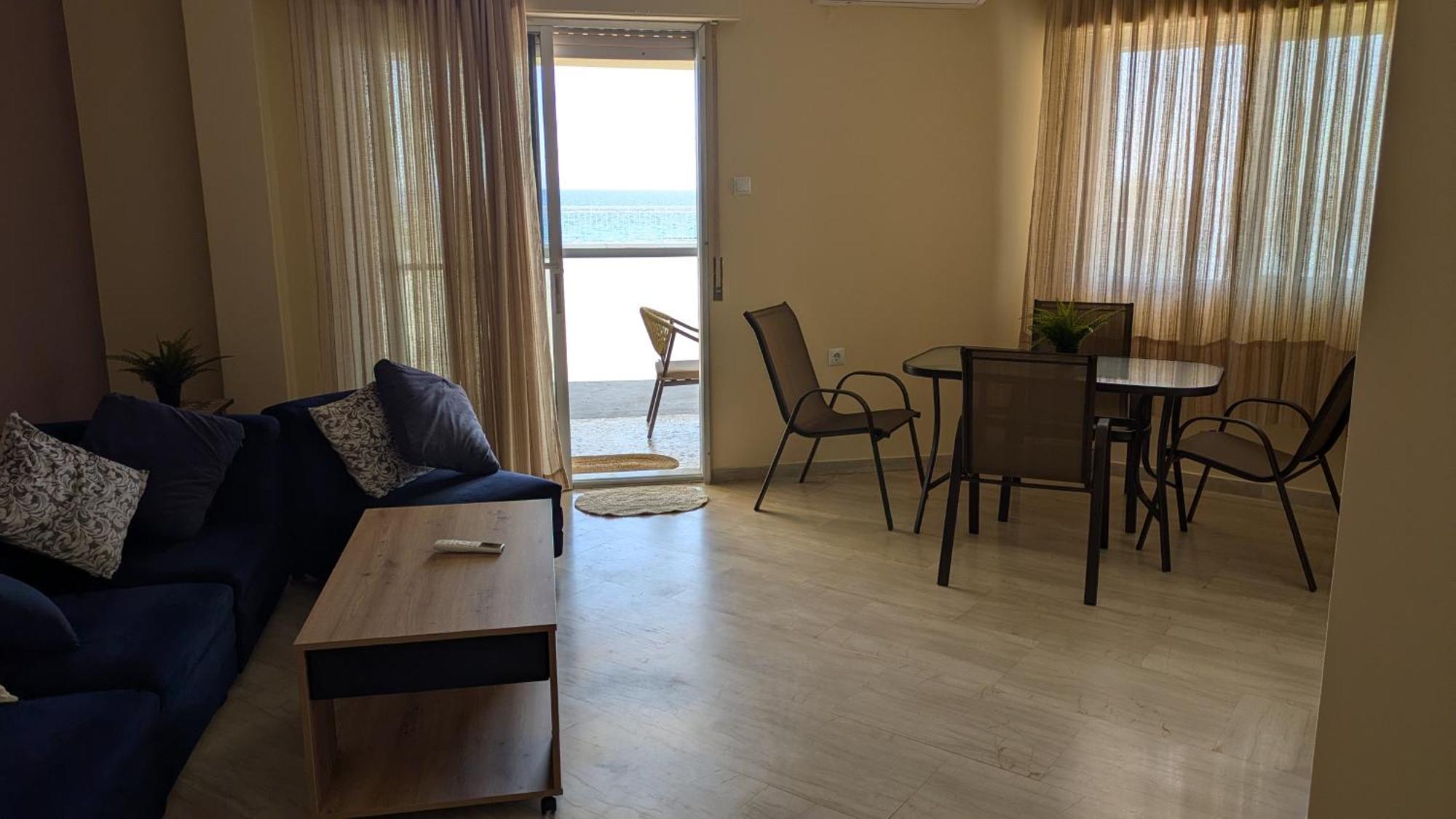 Beachfront Apartment Nea Moudania Ngoại thất bức ảnh